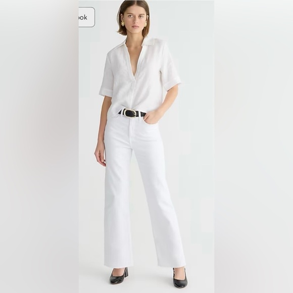 J. Crew Denim - J. Crew Slim Wide Leg Jean in White